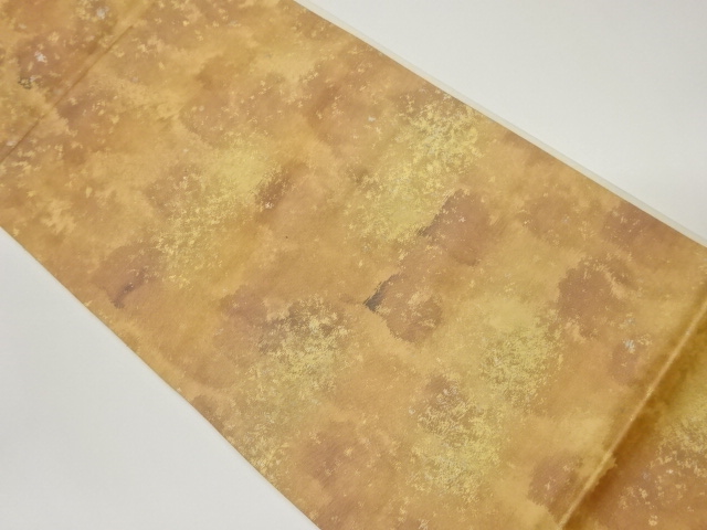 引箔抽象模様袋帯